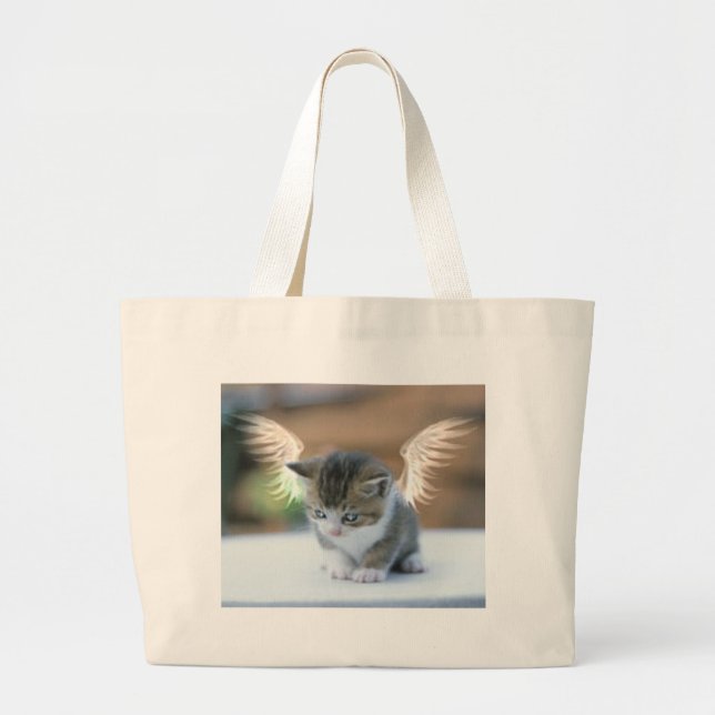 Bolso De Tela Gigante angelkitty (Frente)