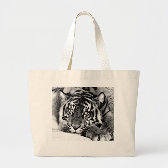 Bolso De Tela Gigante Anhelo ser Bag_by Elenne Boothe (Frente)