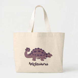 Bolso De Tela Gigante Ankylosaurus del dibujo animado