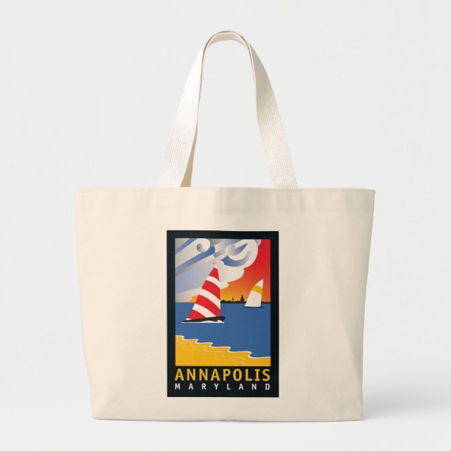 Bolso De Tela Gigante Annapolis, el miércoles por la tarde (Frente)