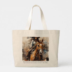Bolso De Tela Gigante Annie Oakley: Los bloggers en el sendero