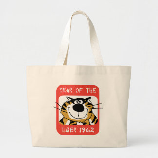 Bolso De Tela Gigante Año chino del regalo 1962 del tigre