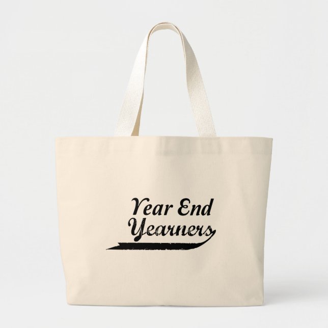 Bolso De Tela Gigante años finales de año (Frente)
