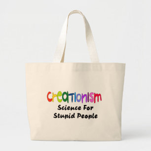 Bolso De Tela Gigante Anti-Creacionismo