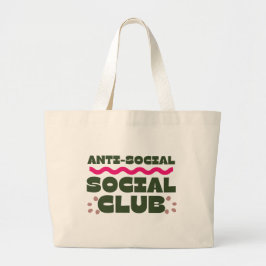 Bolso De Tela Gigante Anti-Social Social Club