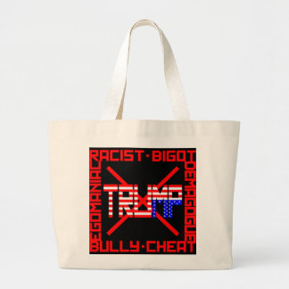 Bolso De Tela Gigante Anti Trump