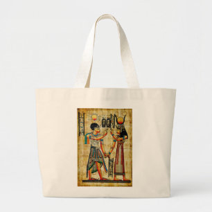 Bolso De Tela Gigante Antiguo Egipto 5