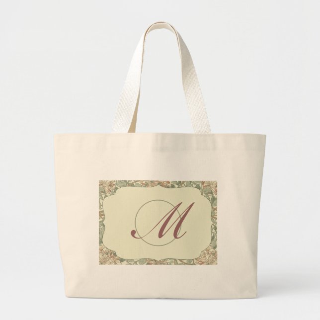 Bolso De Tela Gigante Antiguo País Boda (Frente)