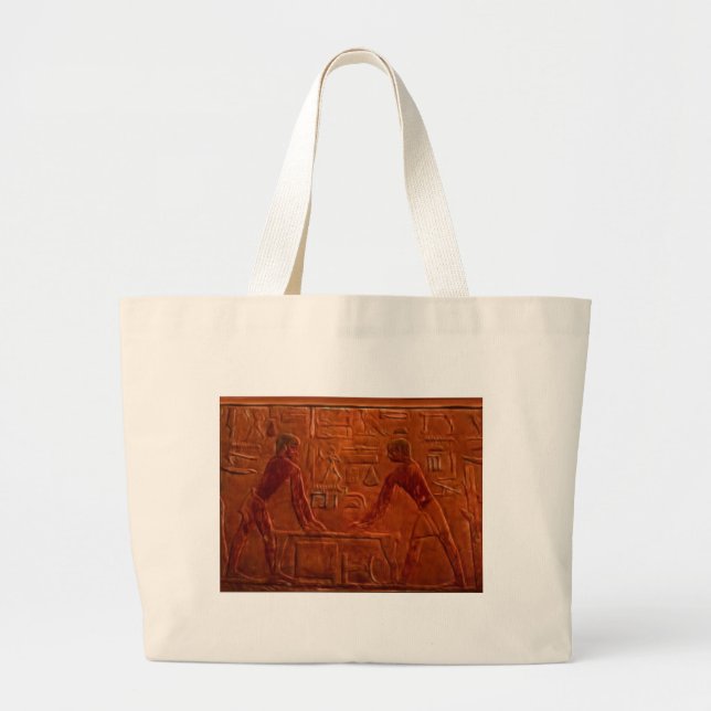 BOLSO DE TELA GIGANTE ANTIGUOS EGIPCIOS (Frente)