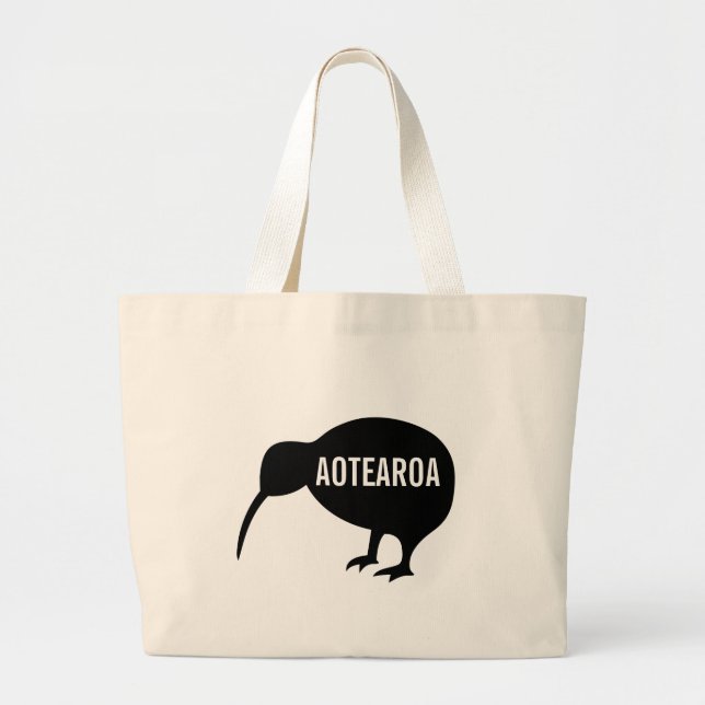 Bolso De Tela Gigante Aotearoa (Frente)