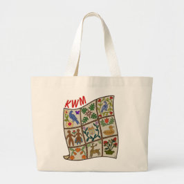 Bolso De Tela Gigante Ap Story Quilt - Personalizado