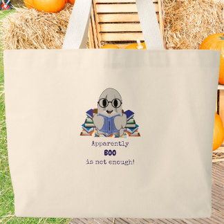 Bolso De Tela Gigante Aparentemente BOO no es lo suficientemente diverti