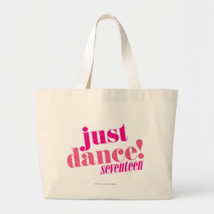 Bolso De Tela Gigante Apenas danza - rosa