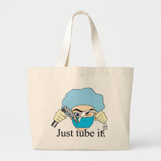 Bolso De Tela Gigante Apenas tubo él