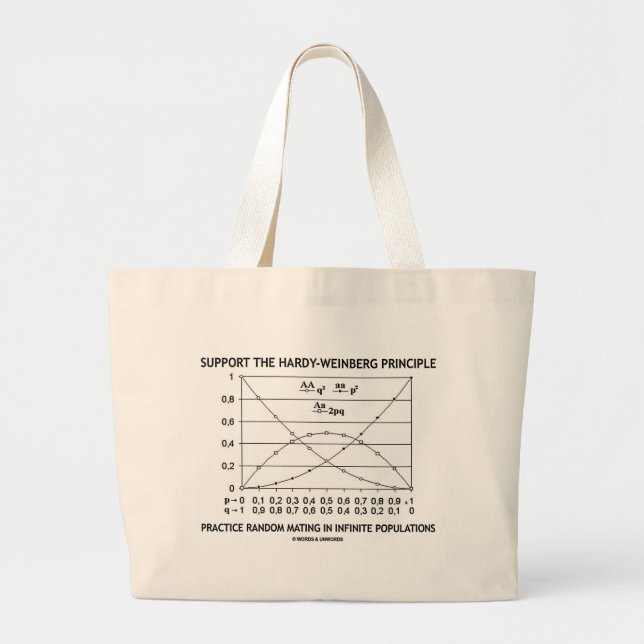 Bolso De Tela Gigante Apoye la práctica del principio de (Frente)