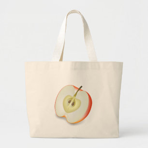 BOLSO DE TELA GIGANTE APPLE FOOD