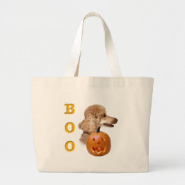Bolso De Tela Gigante Apricot Coated Poodle Boo