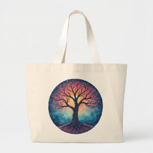 BOLSO DE TELA GIGANTE ÁRBOL DE LA VIDA