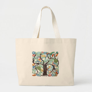 Bolso De Tela Gigante ÁRBOL del pastel de la VIDA