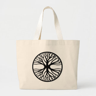 Bolso De Tela Gigante Árbol del tatuaje de la vida
