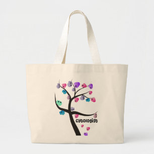 Bolso De Tela Gigante Árbol único de los regalos del Cytologist con