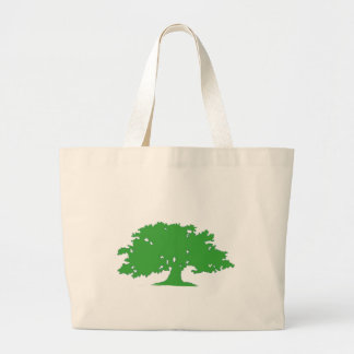 Bolso De Tela Gigante Árbol verde