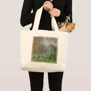 Bolso De Tela Gigante Árboles de abedul, 1904 (aceite en lona)
