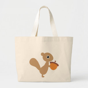 Bolso De Tela Gigante ¡Ardilla!