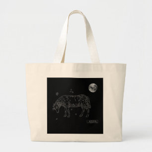 Bolso De Tela Gigante Aries Bag