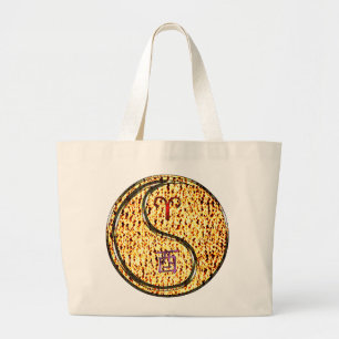 Bolso De Tela Gigante Aries y Fire Rooster