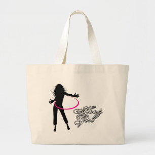 Bolso De Tela Gigante Aro del Chica-Hula del aro