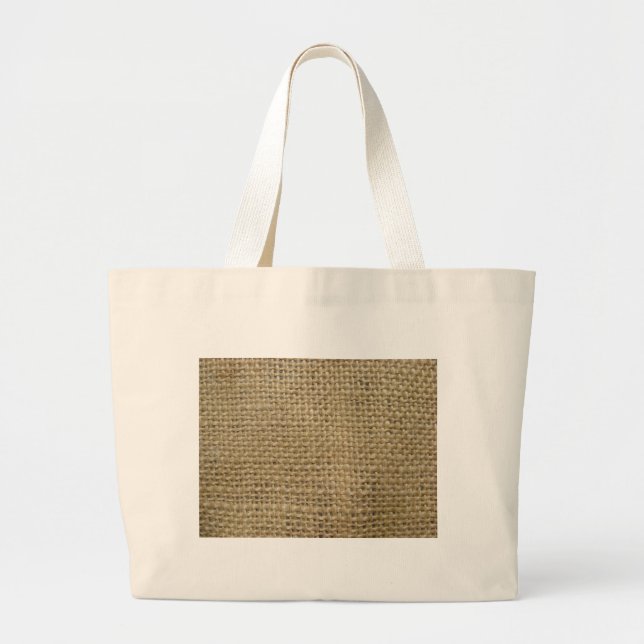 Bolso De Tela Gigante Arpillera (Frente)