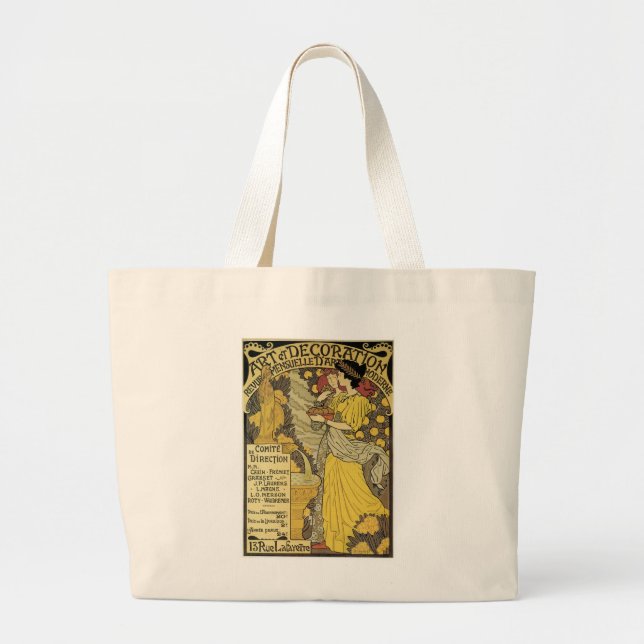 Bolso De Tela Gigante Art et Decoración (Frente)