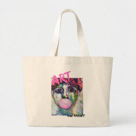 Bolso De Tela Gigante art tote