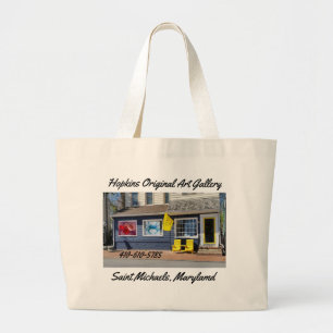 BOLSO DE TELA GIGANTE ARTE DE LA ORIGINAL DE HOPKINS