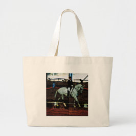 Bolso De Tela Gigante Arte Dressage