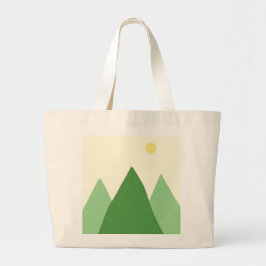 Bolso De Tela Gigante arte paisajístico hermoso