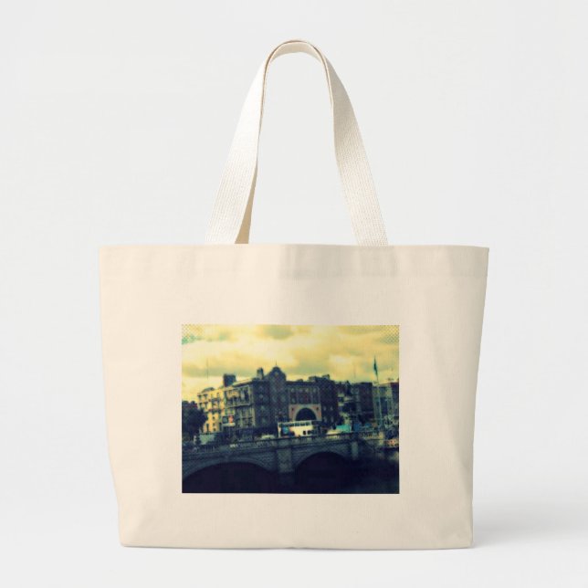 Bolso De Tela Gigante Arte pop de Dublín (Frente)
