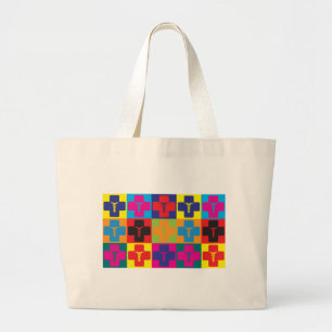 Bolso De Tela Gigante Arte pop de la medicina