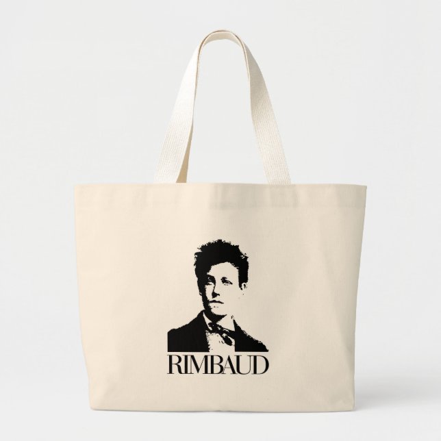 Bolso De Tela Gigante Arthur Rimbaud (Frente)