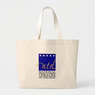 Bolso De Tela Gigante Artículos del logotipo de NTD