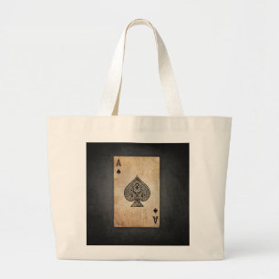 Bolso De Tela Gigante As de espadas lanzar almohada