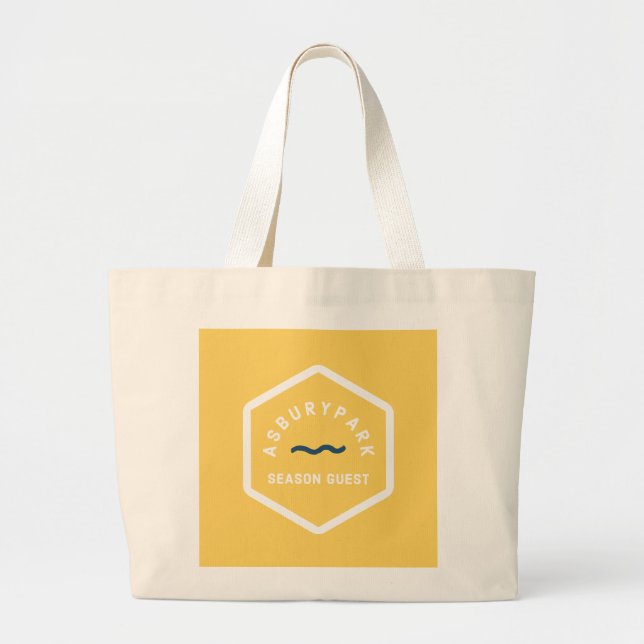 Bolso De Tela Gigante Asbury Park Tote Bag (Frente)