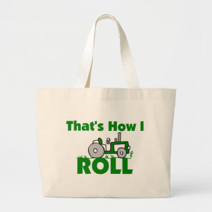 Bolso De Tela Gigante Así es como rollo