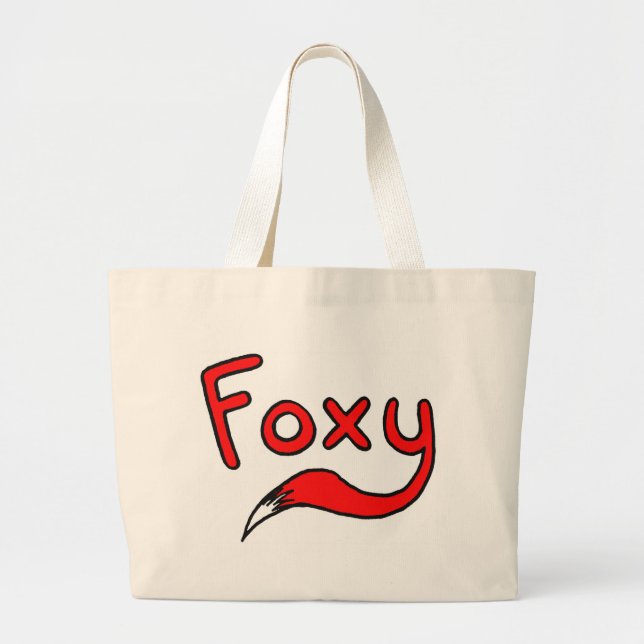 Bolso De Tela Gigante Astuto (Frente)