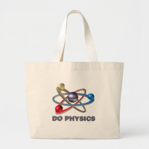 Bolso De Tela Gigante Atom symbol