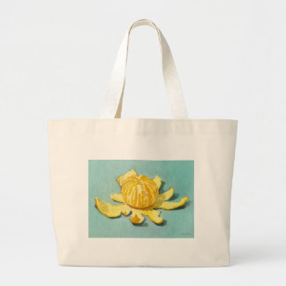 Bolso De Tela Gigante Aún-vida pelada de la clementina