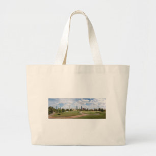Bolso De Tela Gigante Austin, Texas Downtown Skyline desde el Parque But