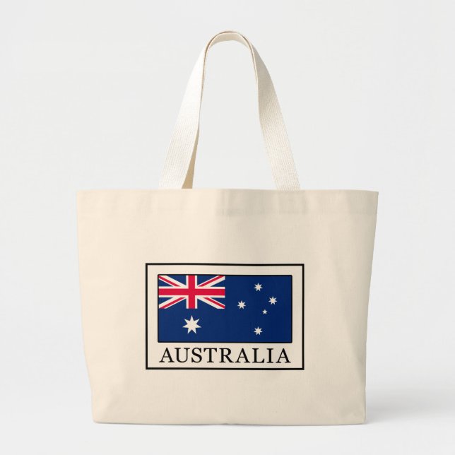 Bolso De Tela Gigante Australia (Frente)