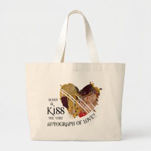 Bolso De Tela Gigante Autógrafo del amor